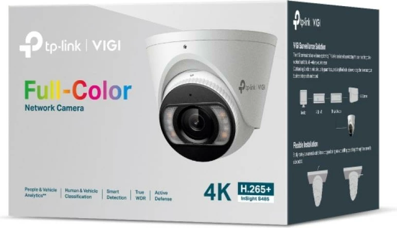 Kamerë IP, TP-Link VIGI, lente 2.8 mm, e bardhë