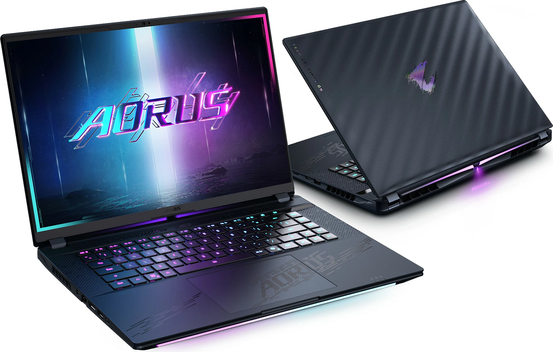 Laptop Gigabyte AORUS MASTER 16 BYHC5DEE65SP, 16" OLED 240Hz, Core Ultra 9, 32GB RAM, 2TB SSD, RTX 5080 16GB, Windows 11 Pro, Dark Tide