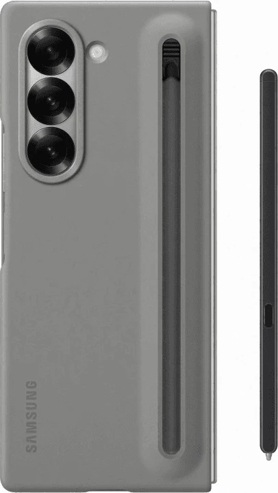 Mbështjellës Samsung Slim S Pen Case EF-OF95PCJ për Galaxy Z Fold 6, gri, set me S Pen