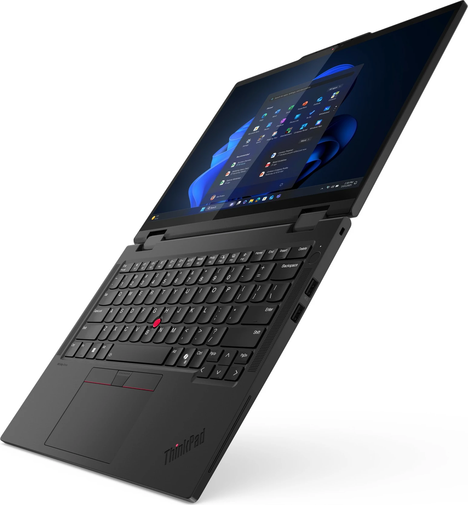 Laptop Lenovo ThinkPad T14s 2-in-1 G1 CU7 255U, 32GB RAM, 1TB SSD, Windows 11 Pro, e zezë