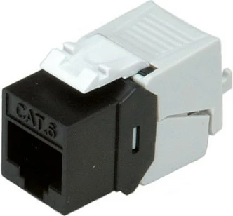 Keystone jack ROLINE Cat.6 RJ-45, toolless, UTP, SLIM, i zi