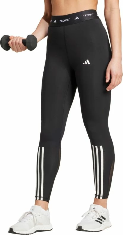 Hellonke femra adidas Techfit 3-Stripes 7/8 IT2272, të zeza