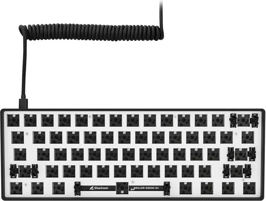 Kasë tastiere Sharkoon SKILLER SGK50 S4, 60%, RGB, ANSI, e zezë