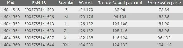 Duks pune Lahti Pro L4041356 100% pambuk XL/56 bardhë-gri