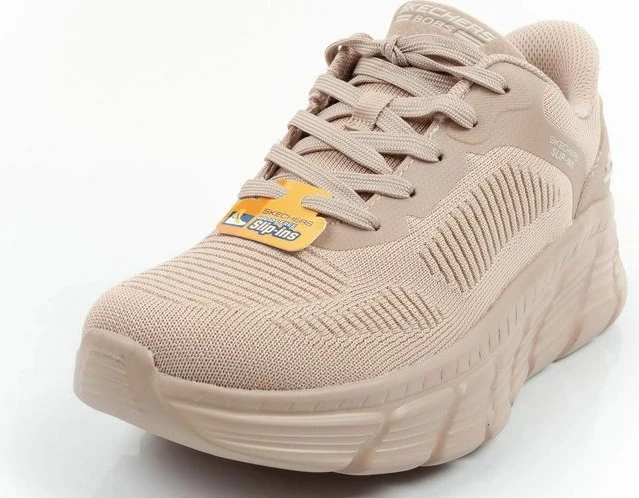 Atlete femra Skechers Bobs B Flex SLIP-INS, bezhë