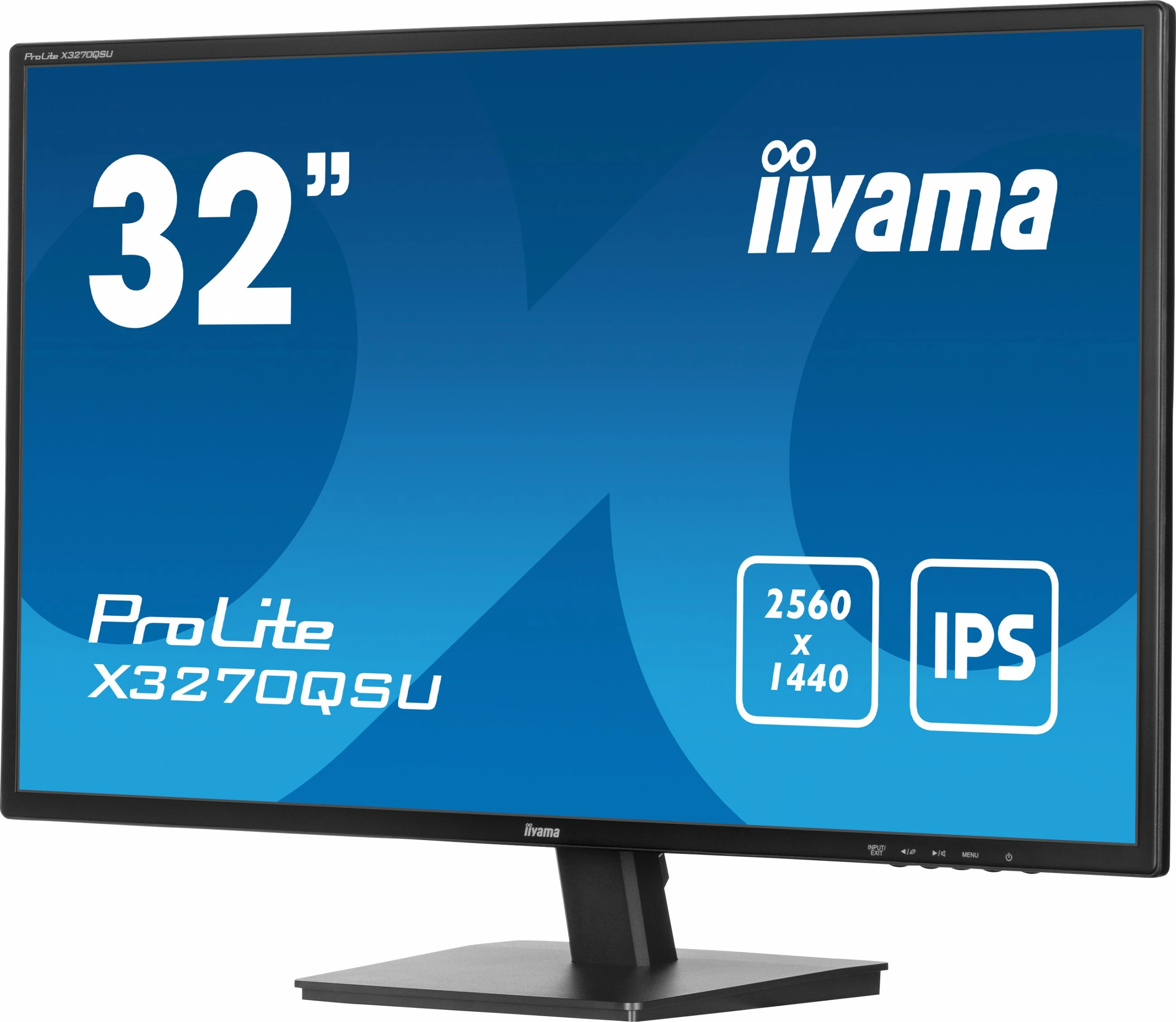 Monitor iiyama ProLite X3270QSU-B1, 32", 2560 x 1440, LED, i zi