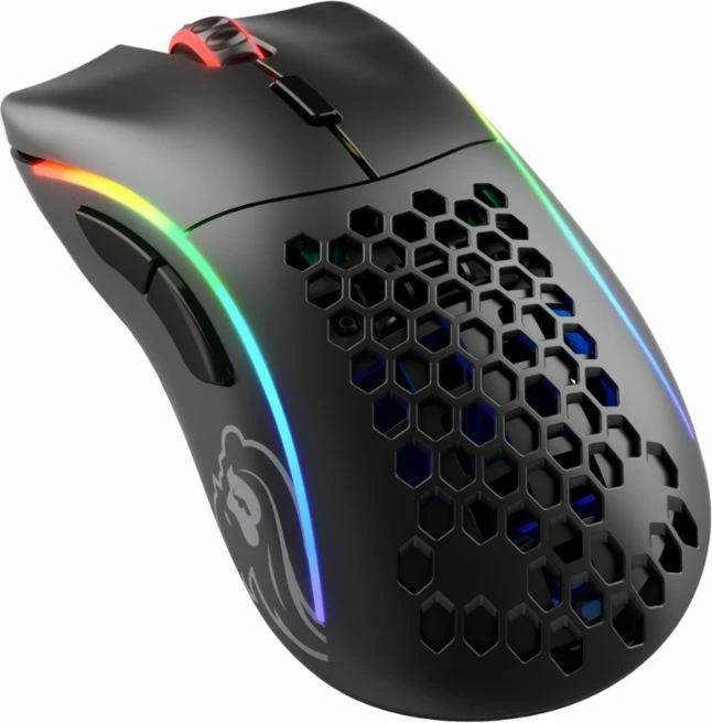 Maus Glorious Model D Wireless GLO-MS-DW-MB, 19000 DPI, RGB, 2.4GHz/USB, i zi