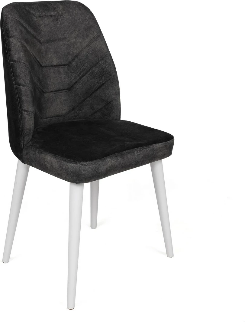 Set karrigash (4 copë), Skye Decor, Dallas-587 V4, anthracite dhe të bardha