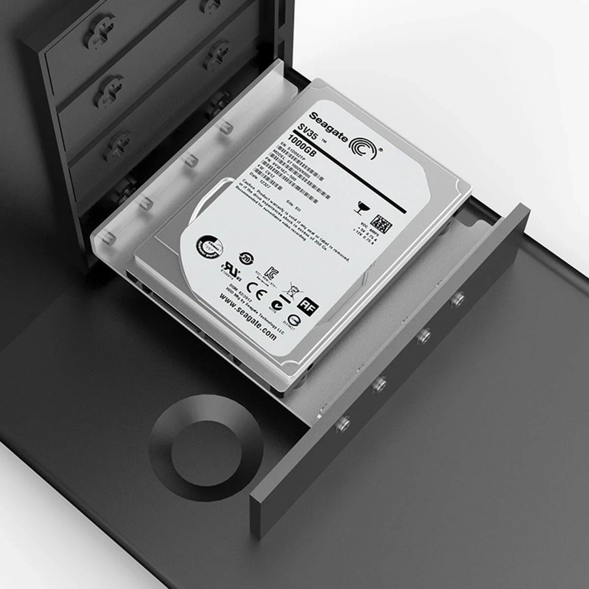 Sanki alumini për HDD 2.5'' Orico, e zezë