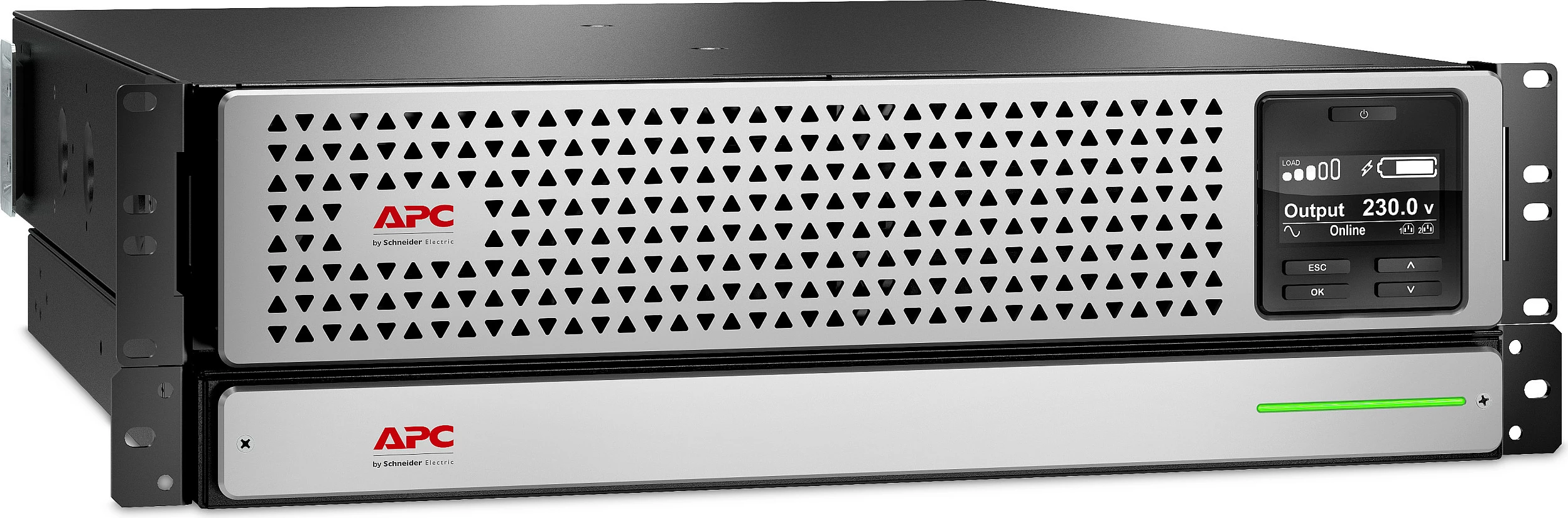 UPS APC Smart-UPS On-Line 1000VA 3U rack, 900W, 230V, 8x C13, Li-Ion, e zezë/gri