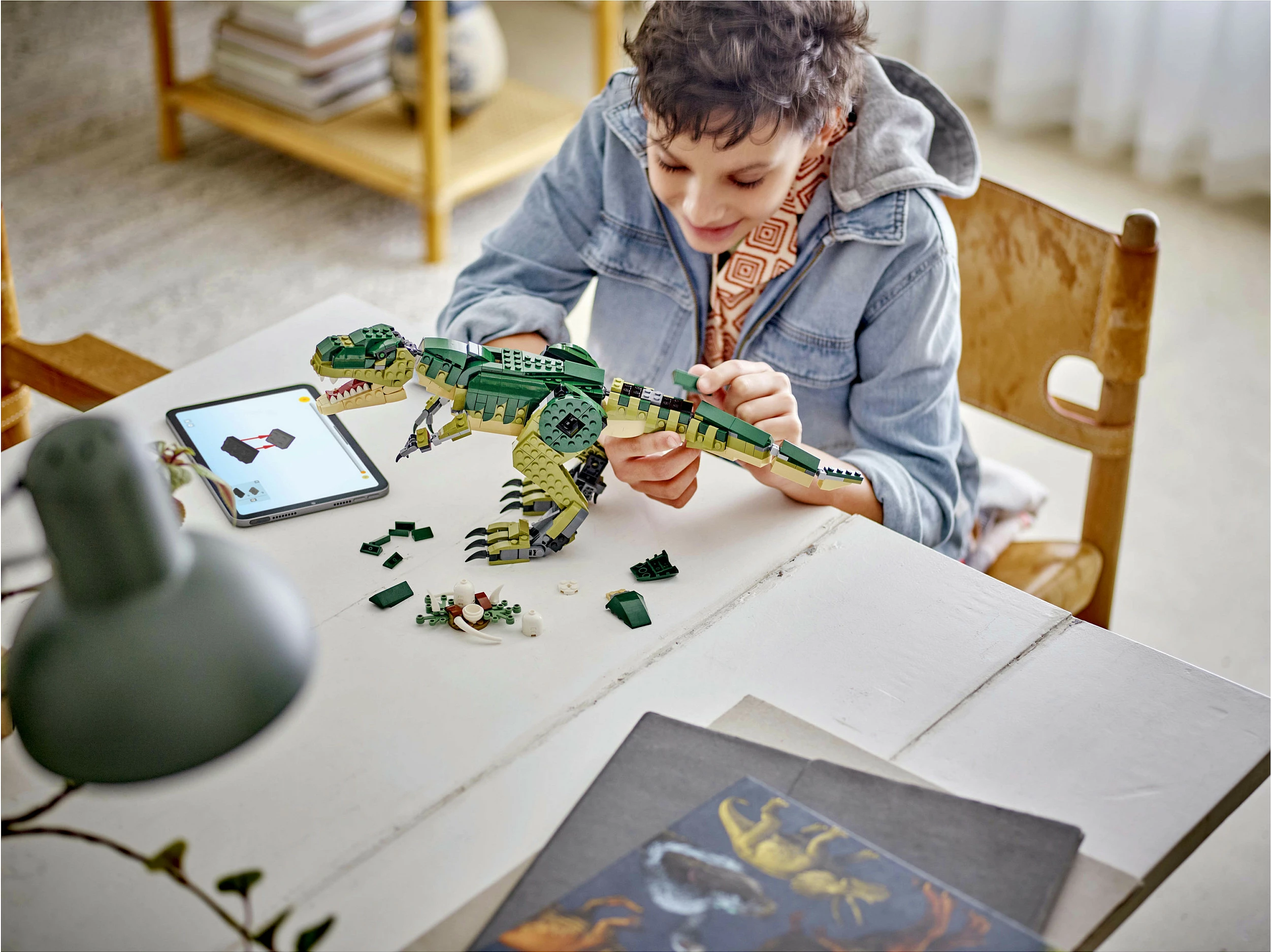 Set ndërtimi LEGO Creator 3-in-1 31151, T.Rex, multikolor