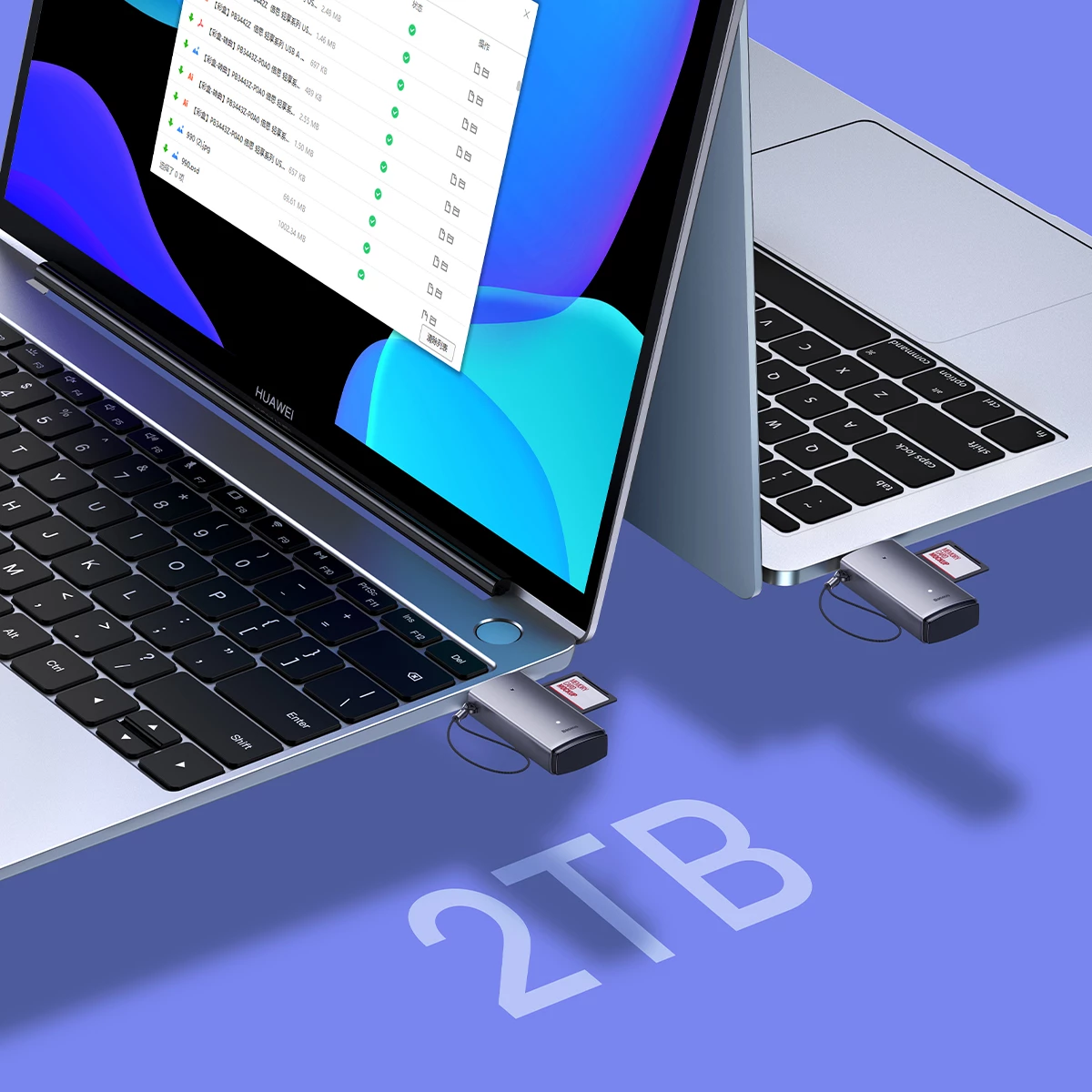 Lexues kartelash Baseus Lite Series WKQX060013, USB 3.0, SD/microSD, Gri