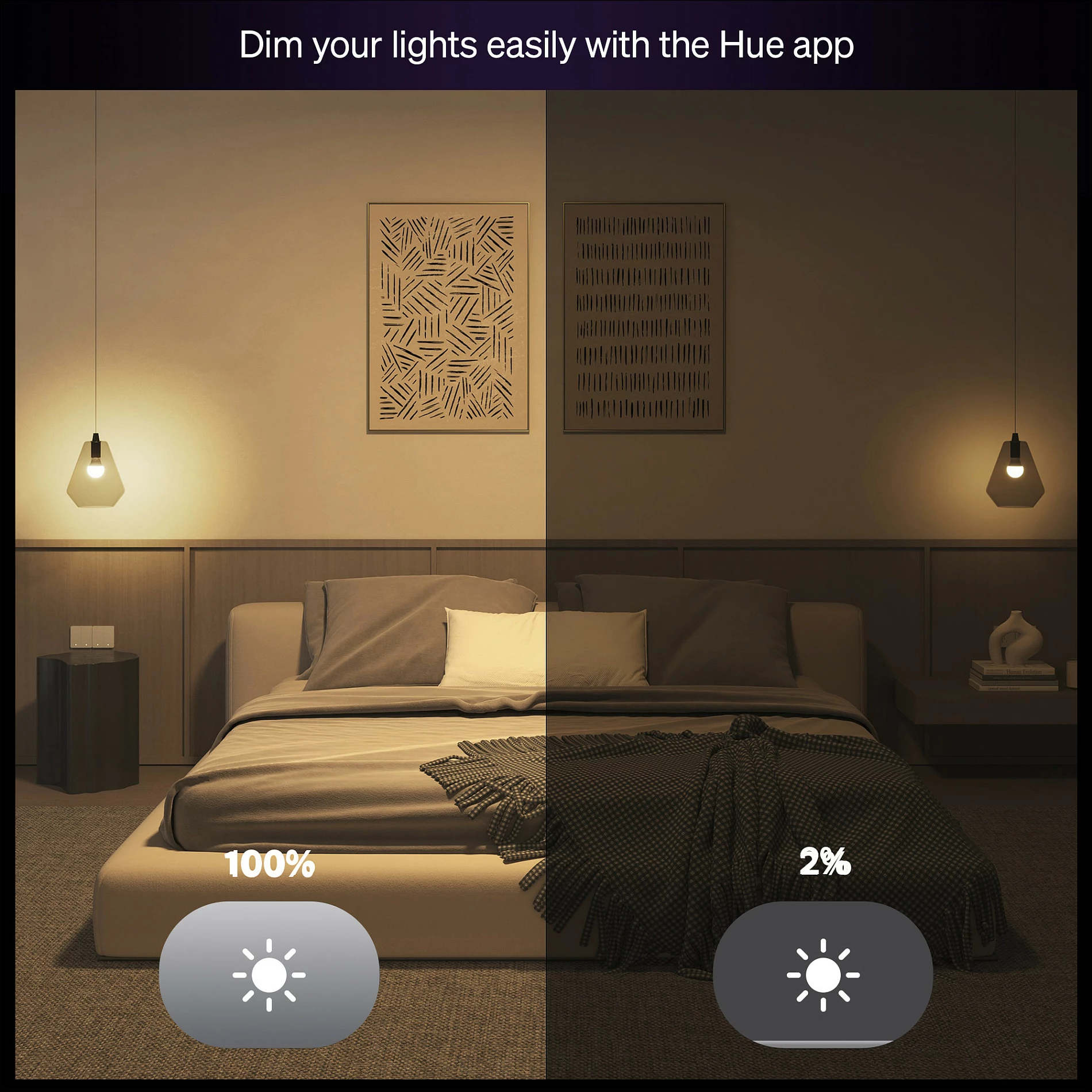 Llambë smart LED Philips Hue Essential A60 E27, 806 lm, 8W (60W eq), 16M ngjyra