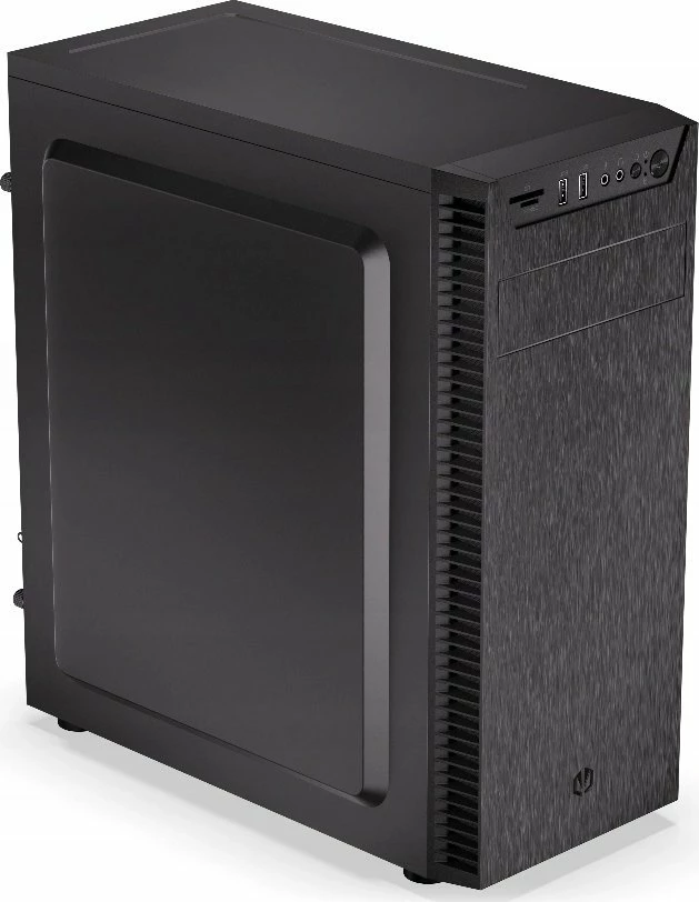 Kasë Endorfy Armis 100 Solid EY2A015, Midi Tower ATX, pa dritare, pa furnizim rryme, 2x USB 3.0, e zezë