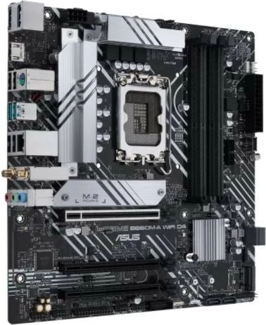 Pllakë amë Asus PRIME B660M-A WIFI D4, LGA1700, DDR4, mATX, Wi-Fi, E zezë