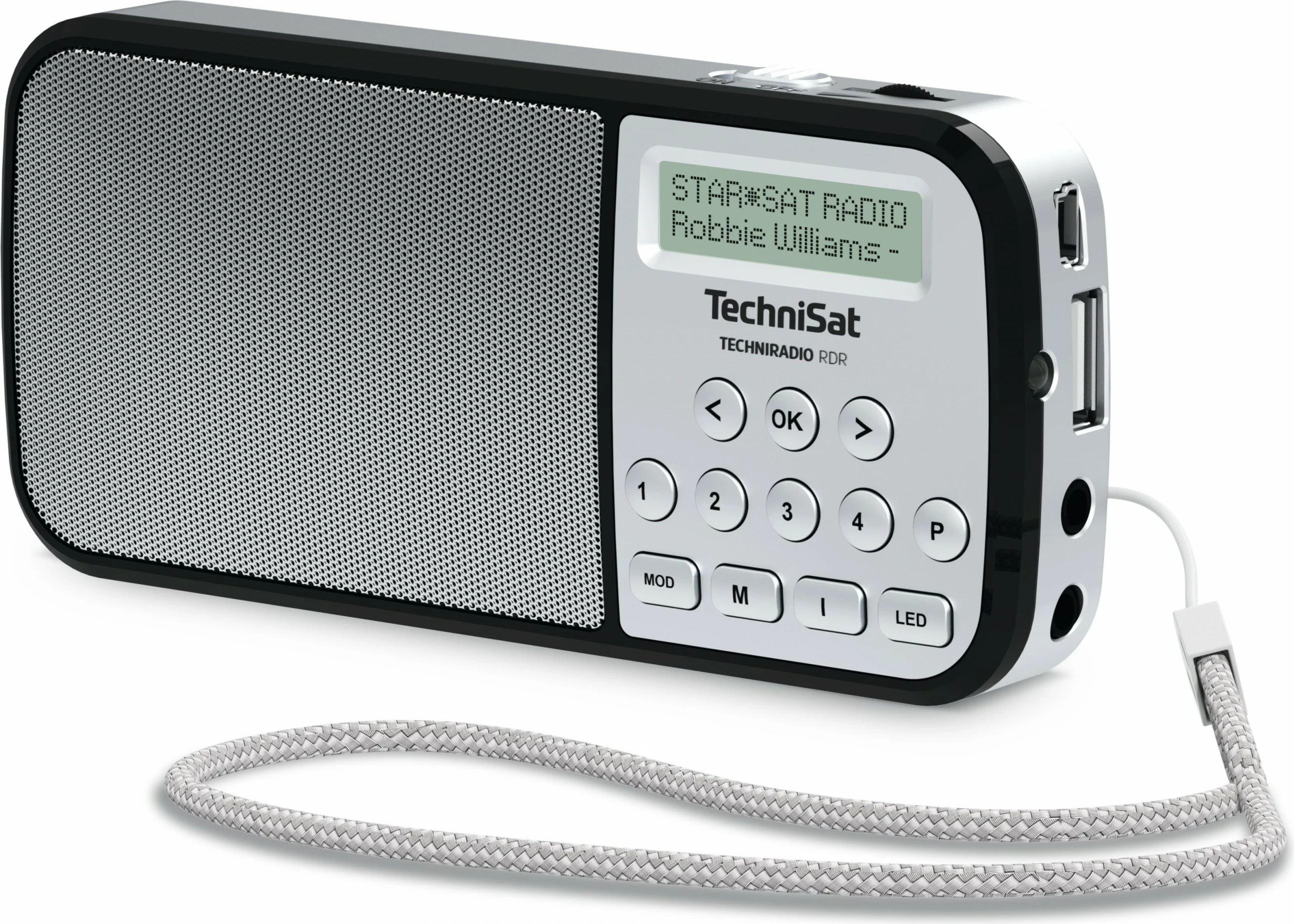 Radio portabile TechniSat TechniRadio RDR, argjendtë