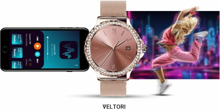 Orë e mençur për femra VELTORI, rozë