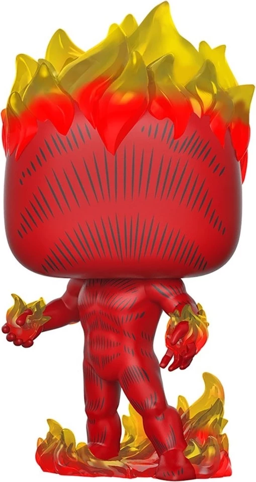 Figurinë koleksionuese Funko Pop! Marvel 80th First Appearance Human Torch, vinyl, kuqe/verdhe