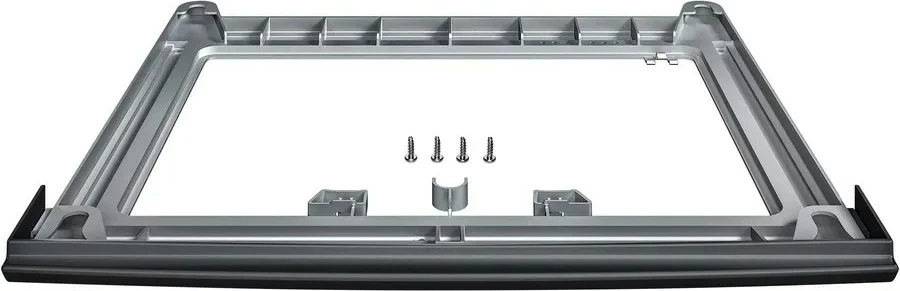 Aksesor për lavatriçe Bosch WTZ2741C, komplet stacking, 1 copë, gri