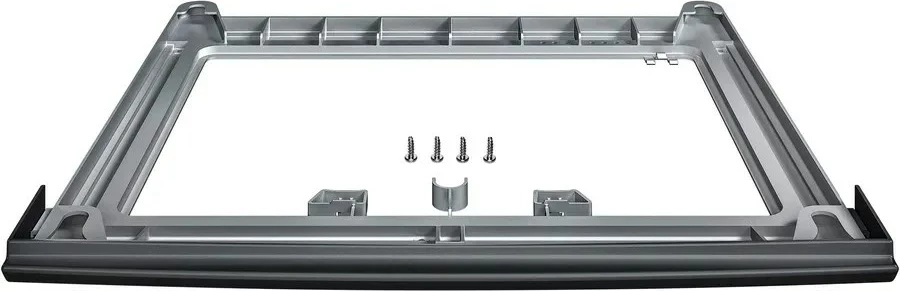 Aksesor për lavatriçe Bosch WTZ2741C, komplet stacking, 1 copë, gri