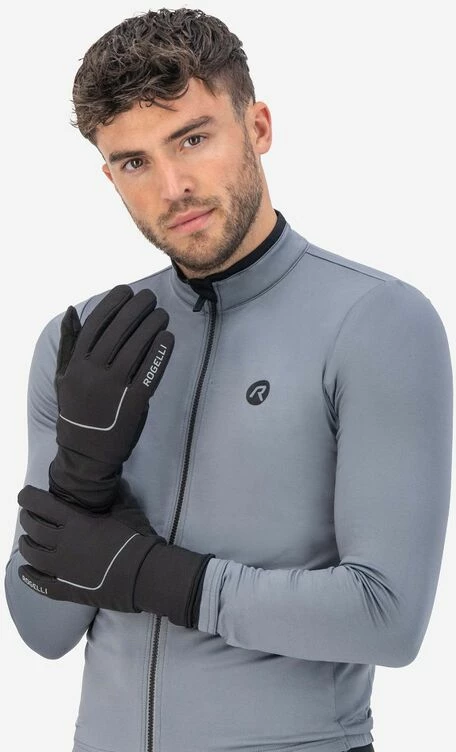 Doreza dimri Rogelli, unisex, të zeza