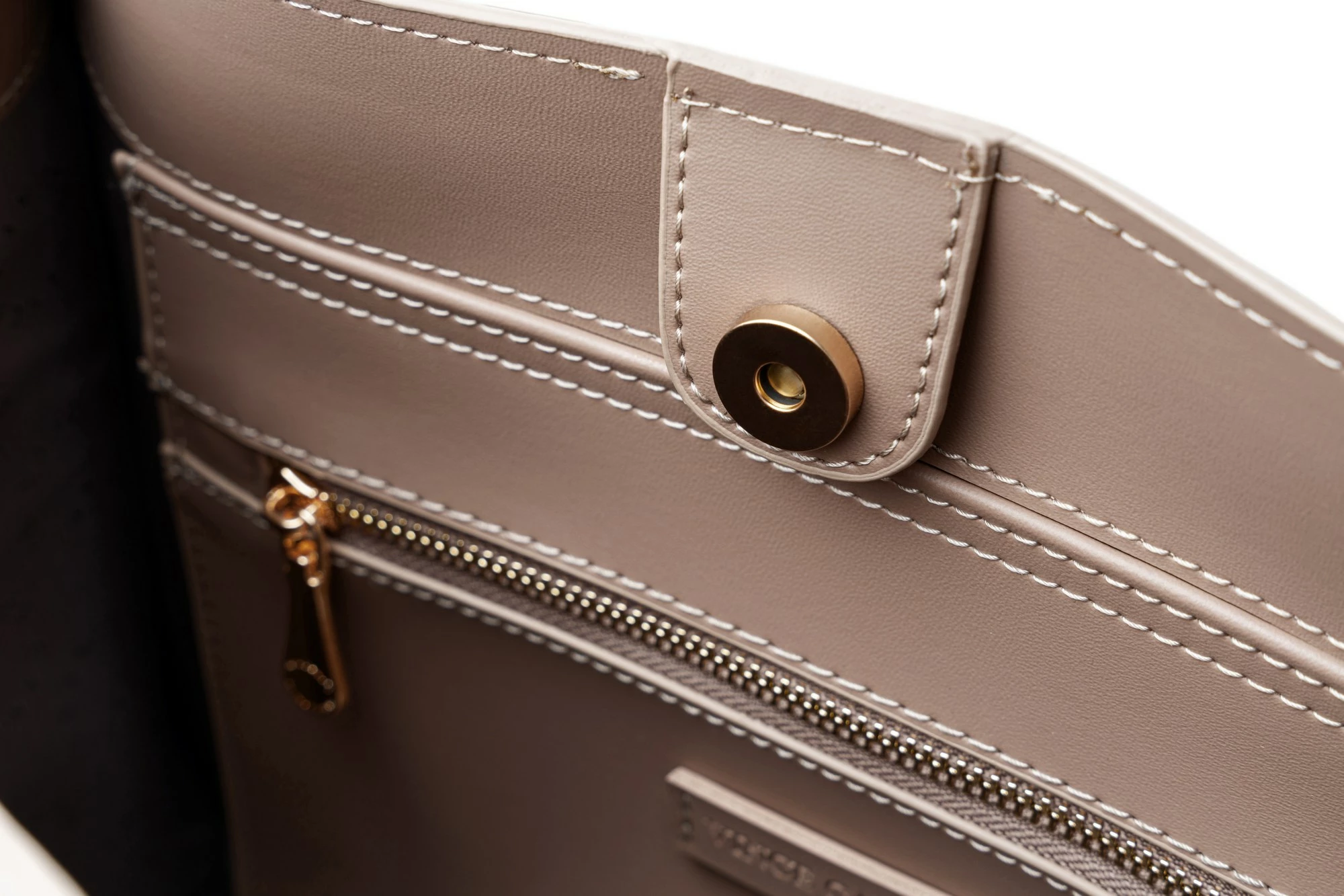 Torbë tote Vince Camuto, Palermo, ngjyrë mink