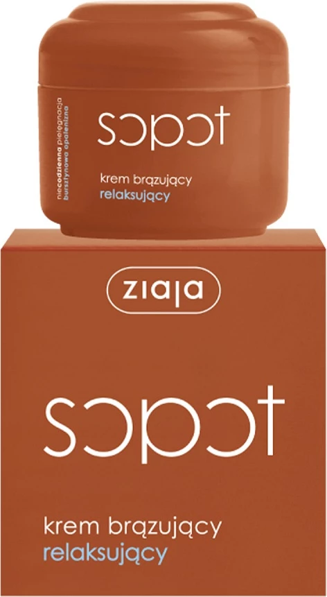 Krem për vetënxirje fytyre Ziaja Sopot Tanning Relaxing për femra, 50ml