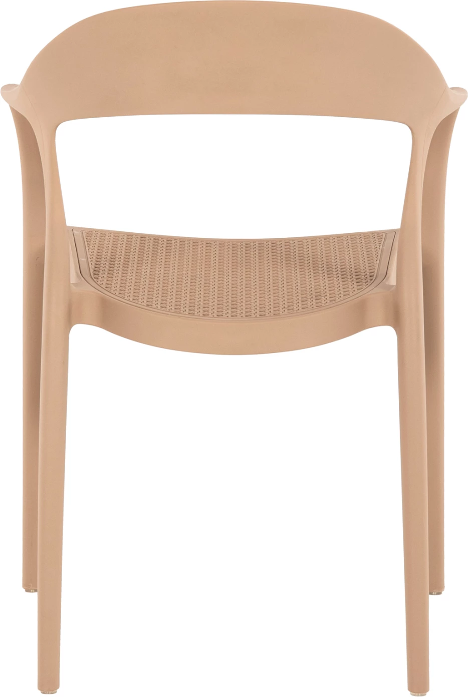 Karrige e qëndrueshme CLEO polipropileni FH5935.03 kapuçino 57x53x81Hcm