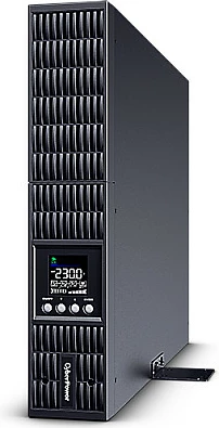 UPS CyberPower OLS3000ERT2UA, online double-conversion, 2 kVA / 1800 W, pure sine, rack/tower, 8x C13, e zezë