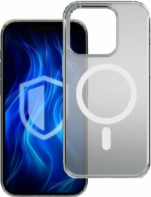 Mbrojtëse telefoni 3mk Frosty MagCase për iPhone 15 Pro Max, e bardhë
