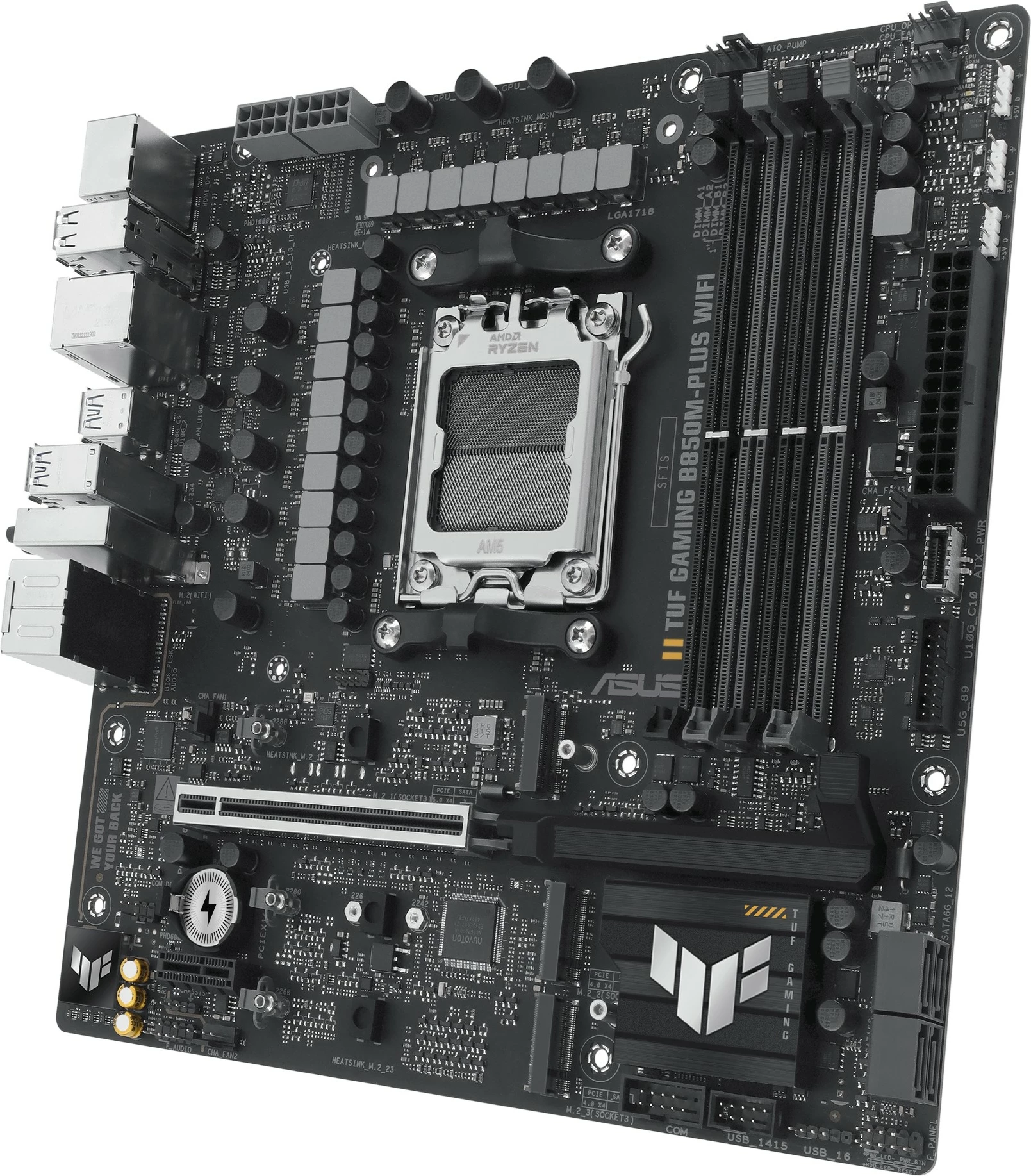 Pllakë amë ASUS TUF B850M-PLUS WIFI, micro ATX