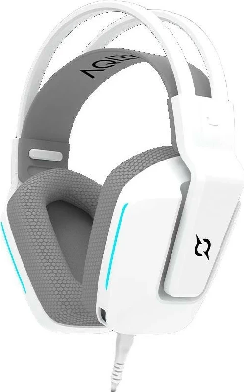 Kufje gaming Aqirys Alya 7.1 VS, me mikrofon, të bardha