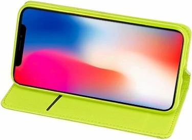 Mbështjellës flip magnetik HAVANA për Samsung Galaxy A80 / A805, MPN 9082, me xhep kartele, e gjelbër