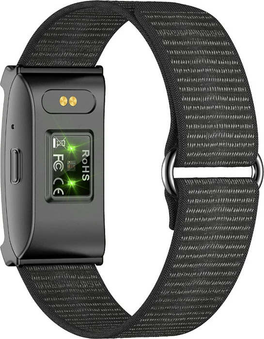 Smartwatch Beafon Fit20F, activity tracker armband, IP68, Bluetooth 5.1, bateri deri 25 ditë, i zi