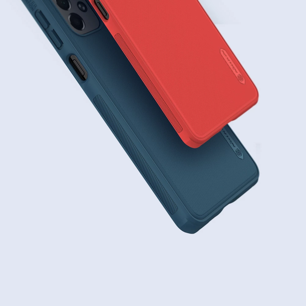 Mbështjellës Nillkin Super Frosted Shield Pro për Samsung Galaxy A73, Kaltër