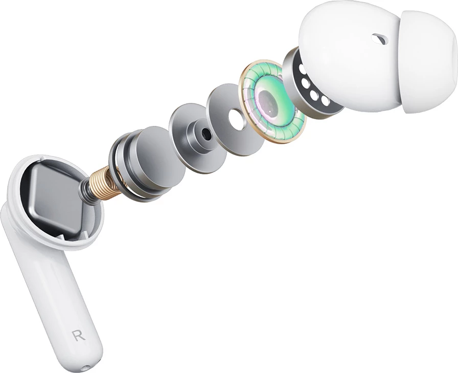 Kufje wireless 3mk LifePods me ANC, Bluetooth 5.3, të bardha