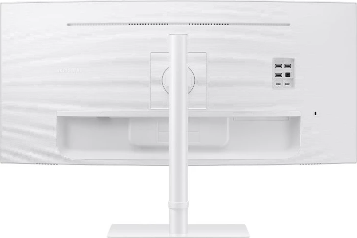 Monitor Samsung ViewFinity S6 S34C650TAU (LS34C650TAUXEN) 34" Ultra‑WQHD 21:9 1000R 100 Hz HDR10 AMD FreeSync Thunderbolt 4 bardhë