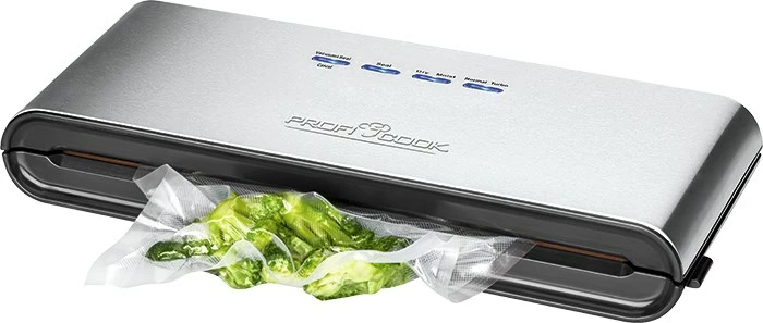 Pajisje elektrike për paketim ProfiCook PC-VK 1080, 120W, e zezë/hiri