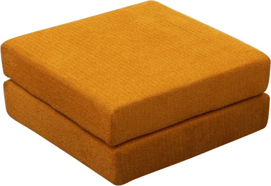 Puf Atelier del Sofa, ngjyrë portokalli, Comfort