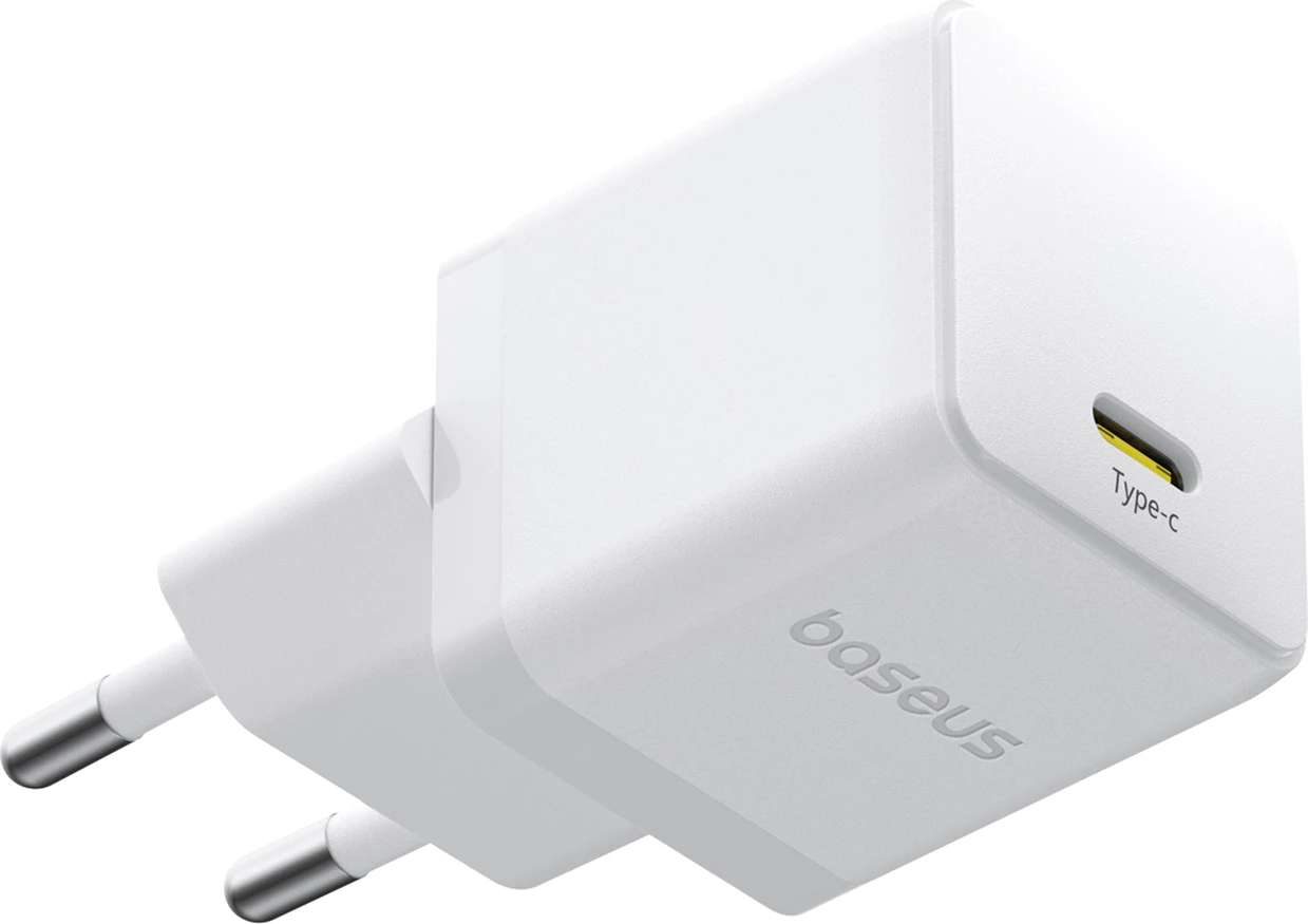 Karikues muri Baseus Palm 20W, USB-C, i bardhë
