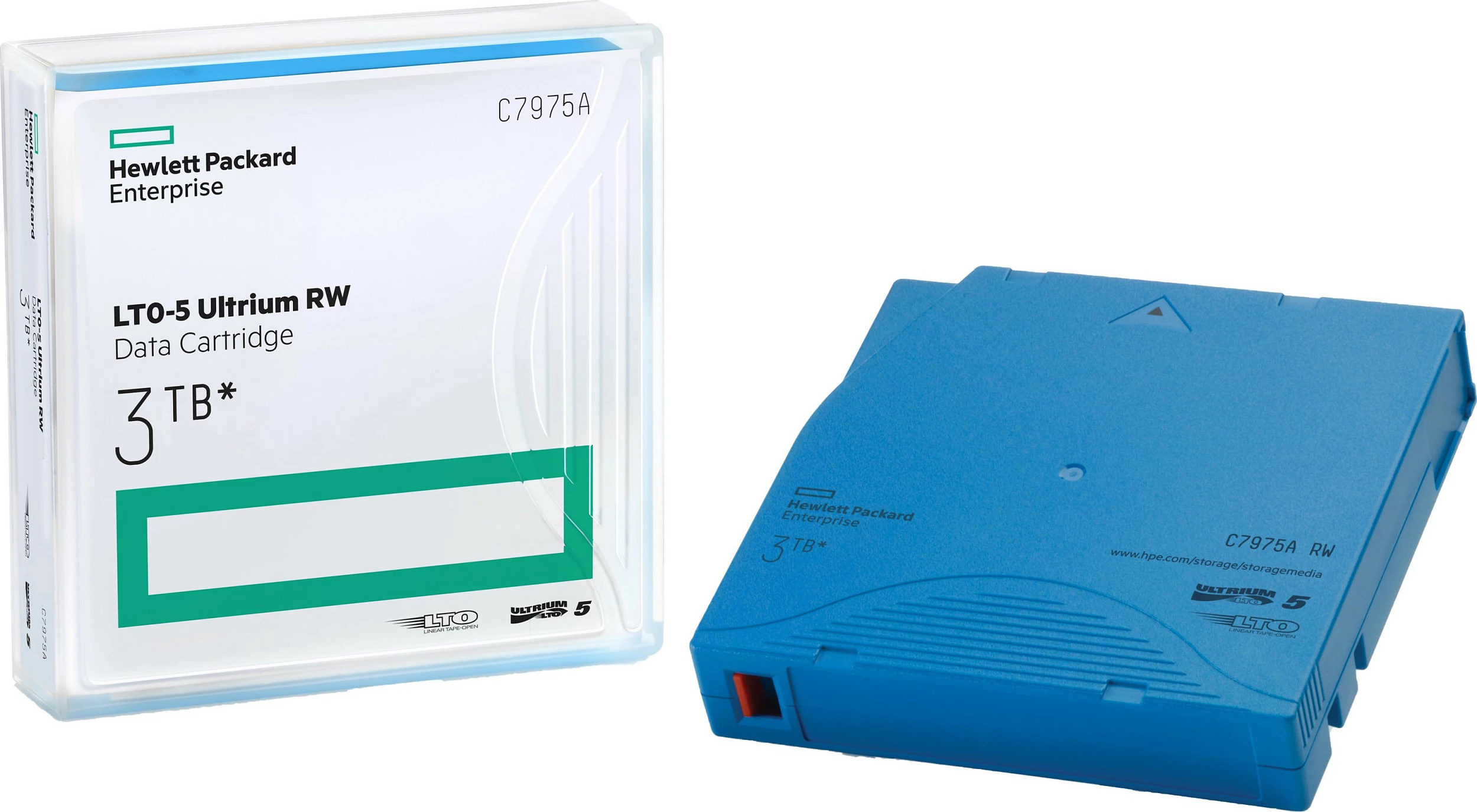 Kasetë LTO HPE LTO-5 Ultrium C7975A, 1.5TB/3TB, RW, Blu