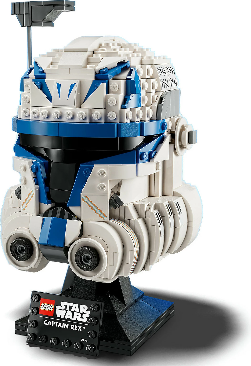 Set ndërtimi LEGO Star Wars Helmetë Captain Rex, 854 copë, shumëngjyrësh