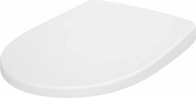 Kapak WC Cersanit Cersania Slim Wrap K98-0241, duroplast, antibakterial, soft-close, me buton easy-release, i bardhë