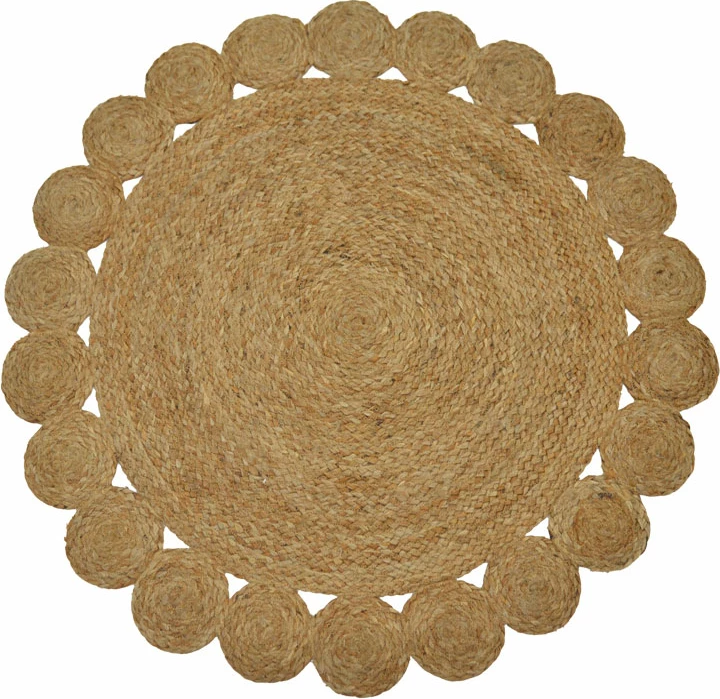 Qilim Voni Inart prej jute natyrale D100x1cm