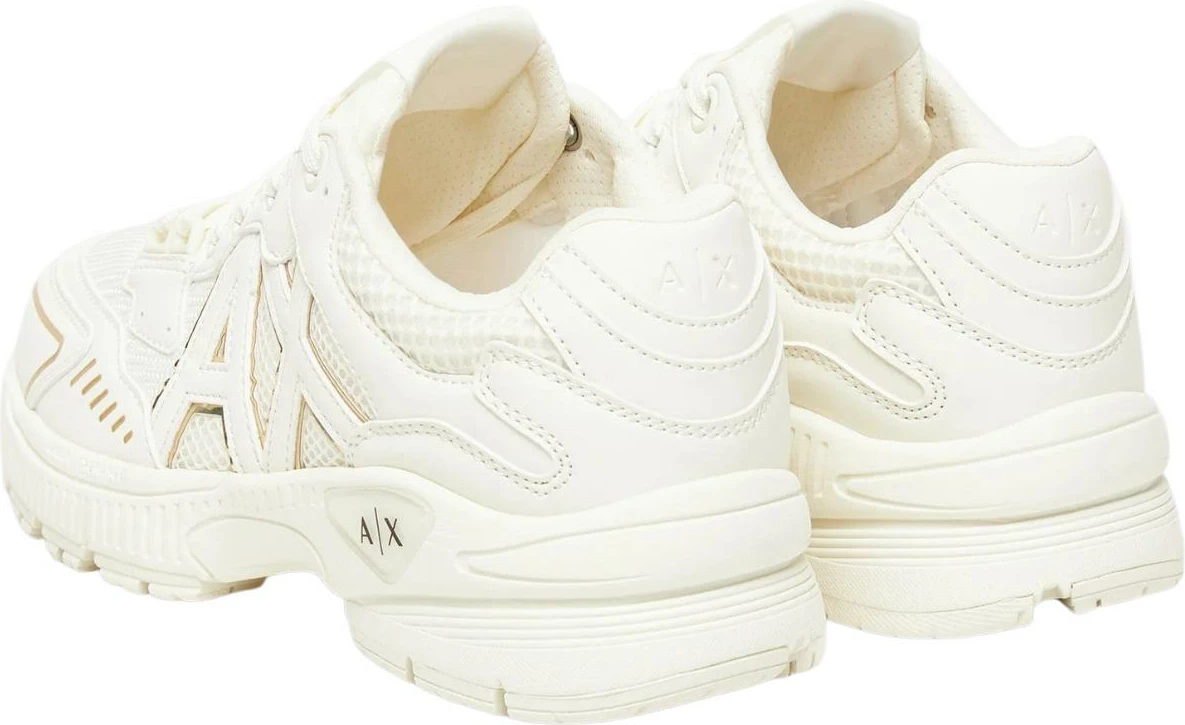 Atlete për femra Armani Exchange XW002153 AF22757, të bardha-ari [Madhësia: 35]