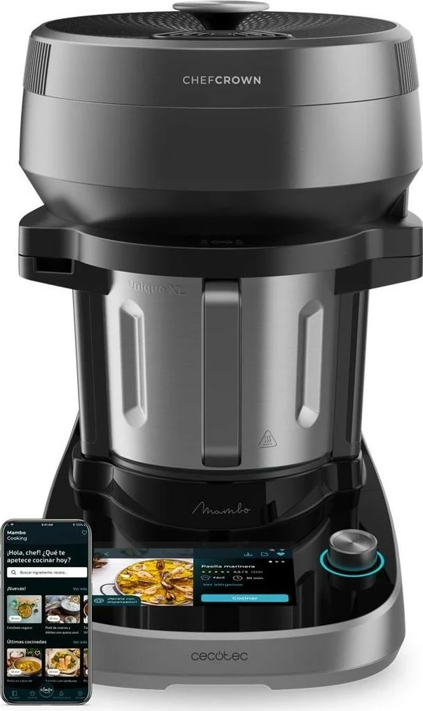 Procesor ushqimi Cecotec Mambo CooKing Unique, 4.5L, 2200W, hiri