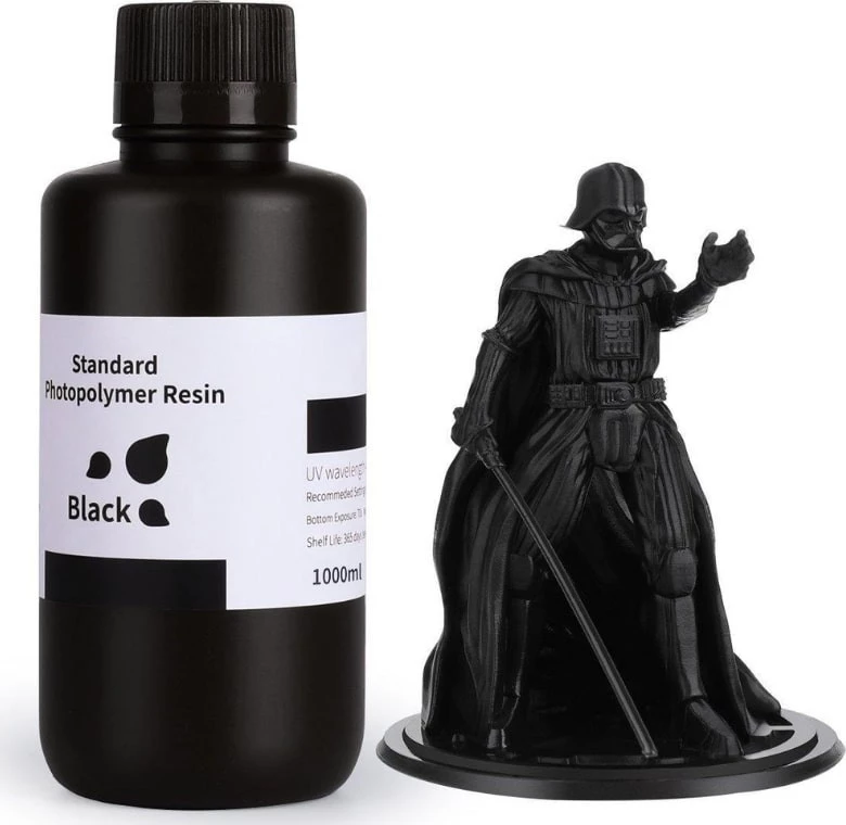 Resinë 3D Elegoo Standard, 1kg, Black