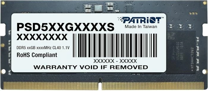 RAM Memorje Patriot Signature Line PSD516G560081S 16GB DDR5 5600MT/s SODIMM CL46 1.1V