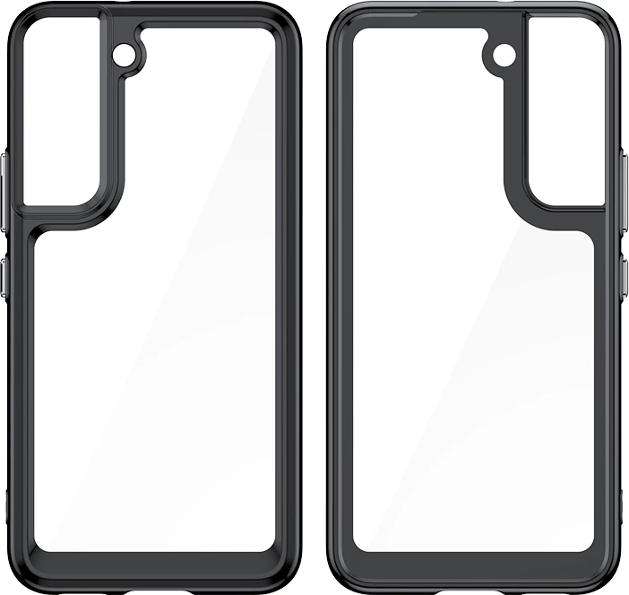 Mbështjellës Hurtel Outer Space Case për Samsung Galaxy S23+, i zi