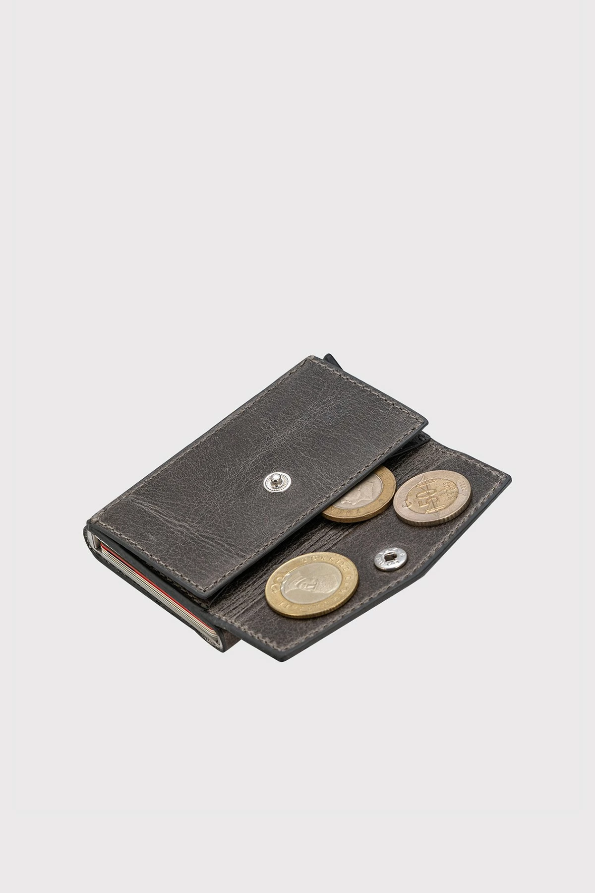 Mbajtës kartelash Zoozie Bags, Pera, ngjyrë gri